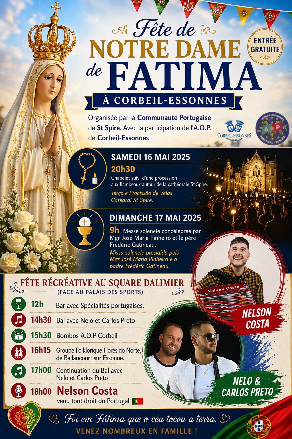 Affiche Fatima 2026